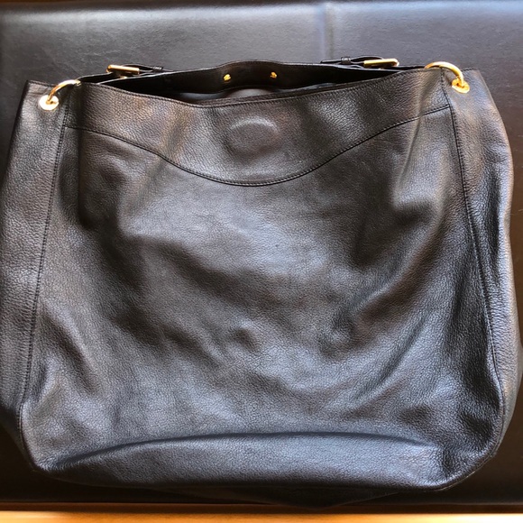 Ralph Lauren Collection Black leather purse bag Made in Italy - Picture 3 of 12